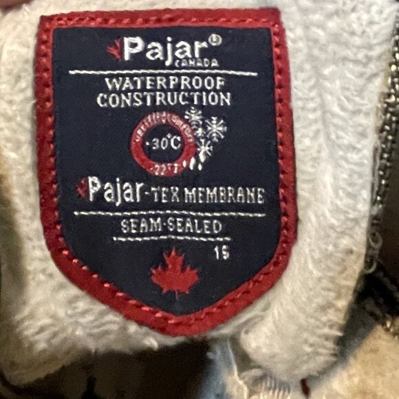 PAJAR Winter Boots Snow Rain Warm 8-8.5 - Picture 4 of 6